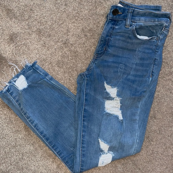 Cropped Jeans. - Picture 1 of 6